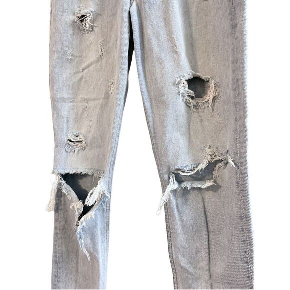 GRLFRND Karolina Don't Cry Daddy Raw Hem Cropped Ankle Jeans, Size 24 - Picture 15 of 15